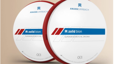 Zolid Bion: Amann Girrbach introduz novo óxido de zircônio no mercado