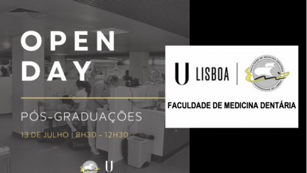 OPEN DAY das PÓS-GRADUAÇÕES da Faculdade de Medicina Dentária da ULisboa