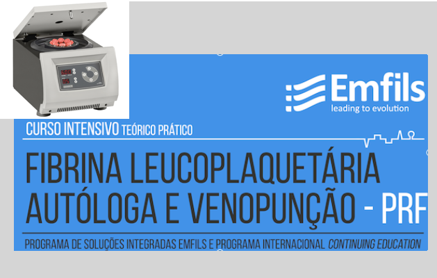 Curso “Fibrina Leucoplaquetária Autóloga e Venopunção - PRF”