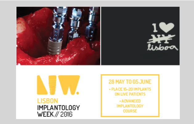 LIW - Lisbon Implantology Week 2016