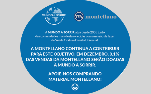 Campanha de recolha de fundos da Montellano que revertem para a Mundo A Sorrir