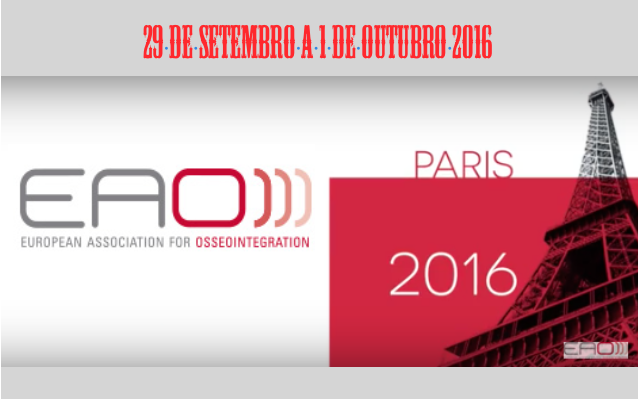 Congresso European Association for Osseointegration (EAO)- Paris