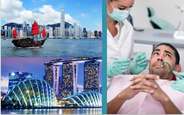 Hong Kong e Singapura com falta de médicos dentista