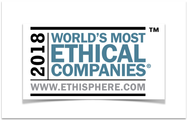 Henry Schein Inc. nomeada pelo Instituto Ethisphere como uma das “World´s Most Ethical Companies” (Empresas mais Éticas do Mundo) em 2018, pela sétima vez.