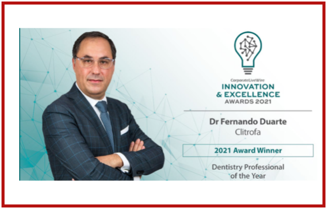 International Innovation & Excellence Awards 2021- Personalidade do Ano