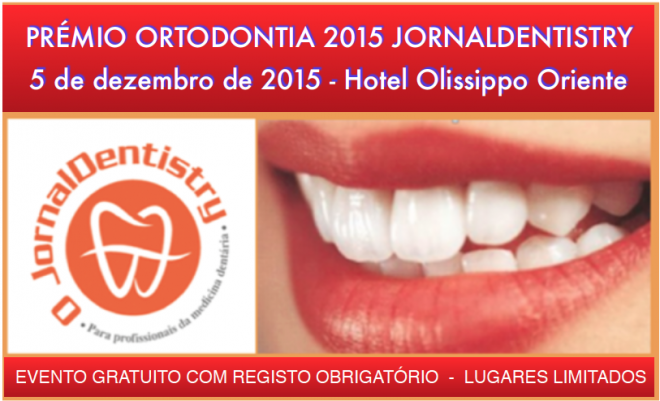 Entrega dos Prémios O JornalDentistry  Ortodontia 2015