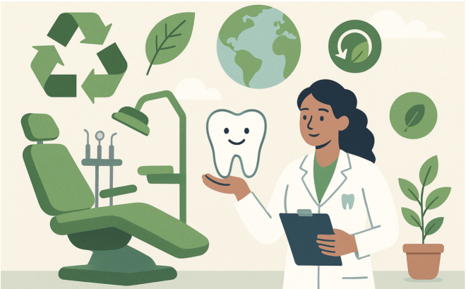 Como tornar a medicina dentária  mais sustentável e amiga do ambiente.