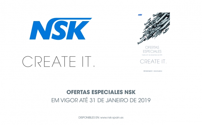 NSK mantém promoções até  ao final de janeiro de 2019