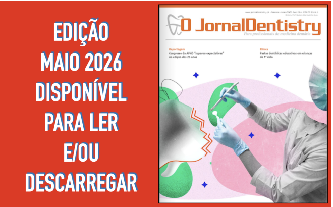 Edição digital do "O JornalDentistry" de maio 2026