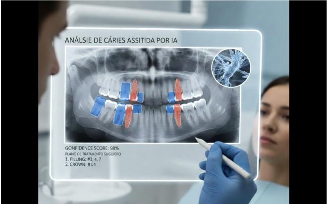 Aplicação de IA na deteção de cáries dentárias