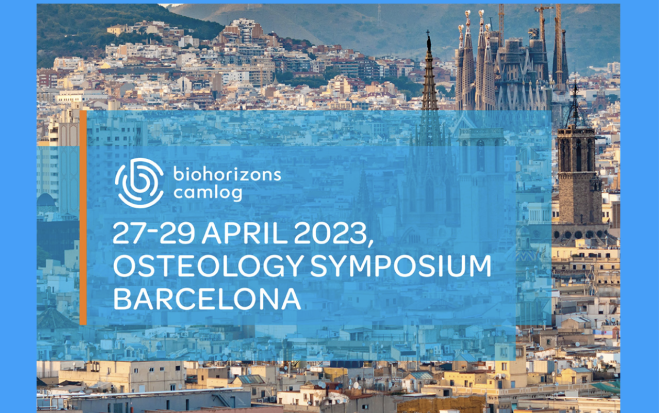 BioHorizons Camlog apresenta novas abordagens no Simpósio Internacional de Osteology 2023.