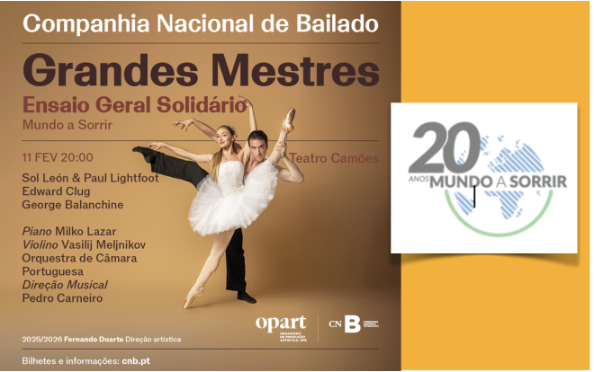 Ensaio Geral Solidário | Companhia Nacional de Bailado