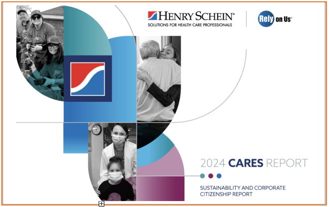 A Henry Schein divulga o seu progresso para 2024 sobre Sustentabilidade e Cidadania Empresarial