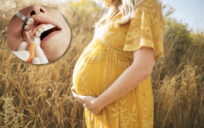 A saúde oral afeta a gravidez?