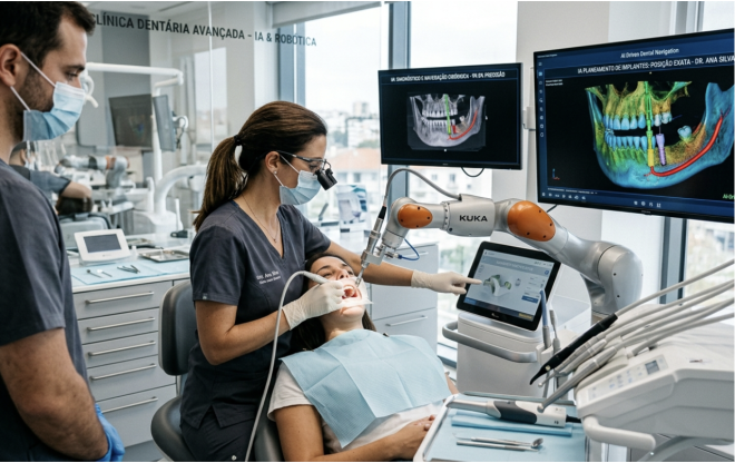A tecnologia aplicada à Medicina dentária