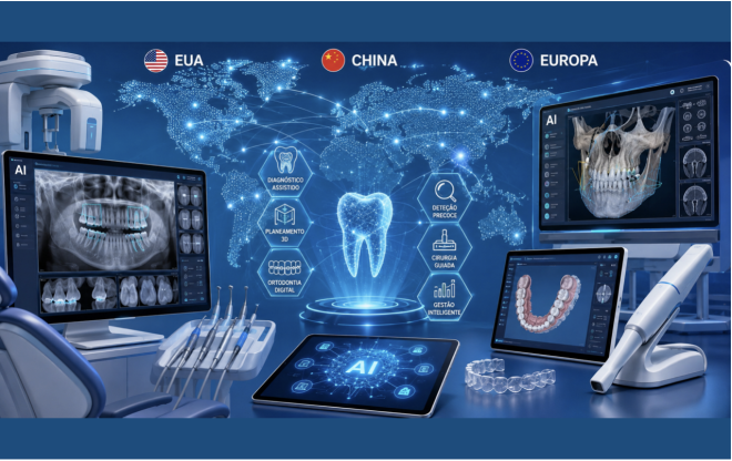 Inteligência Artificial acelera a transformação da Medicina Dentária nos EUA, China e Europa