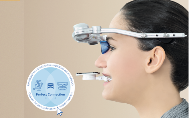 Zebris para Ceramill: Arco Facial digital com uma vasta gama de funções