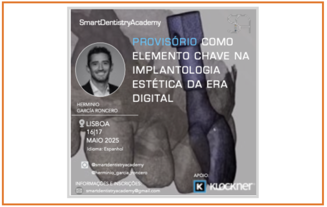 Evento: Provisório como elemento-chave na Implantologia Estética da Era Digital