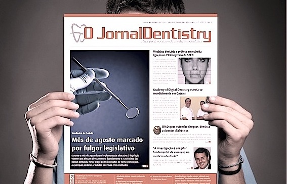 O JORNALDENTISTRY NO STAND 38 DA EXPO-DENTÁRIA 2014