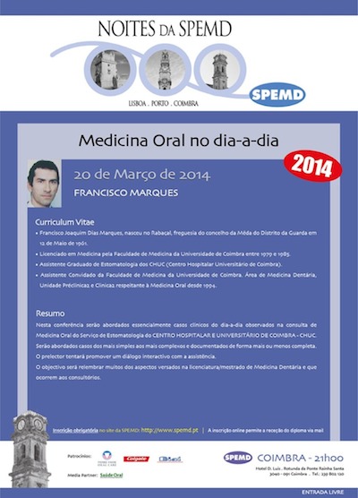 NOITES da SPEMD- MEDICINA ORAL NO DIA-A-DIA