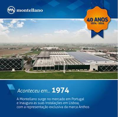 MONTELLANO CELEBRA 40 ANOS EM PORTUGAL