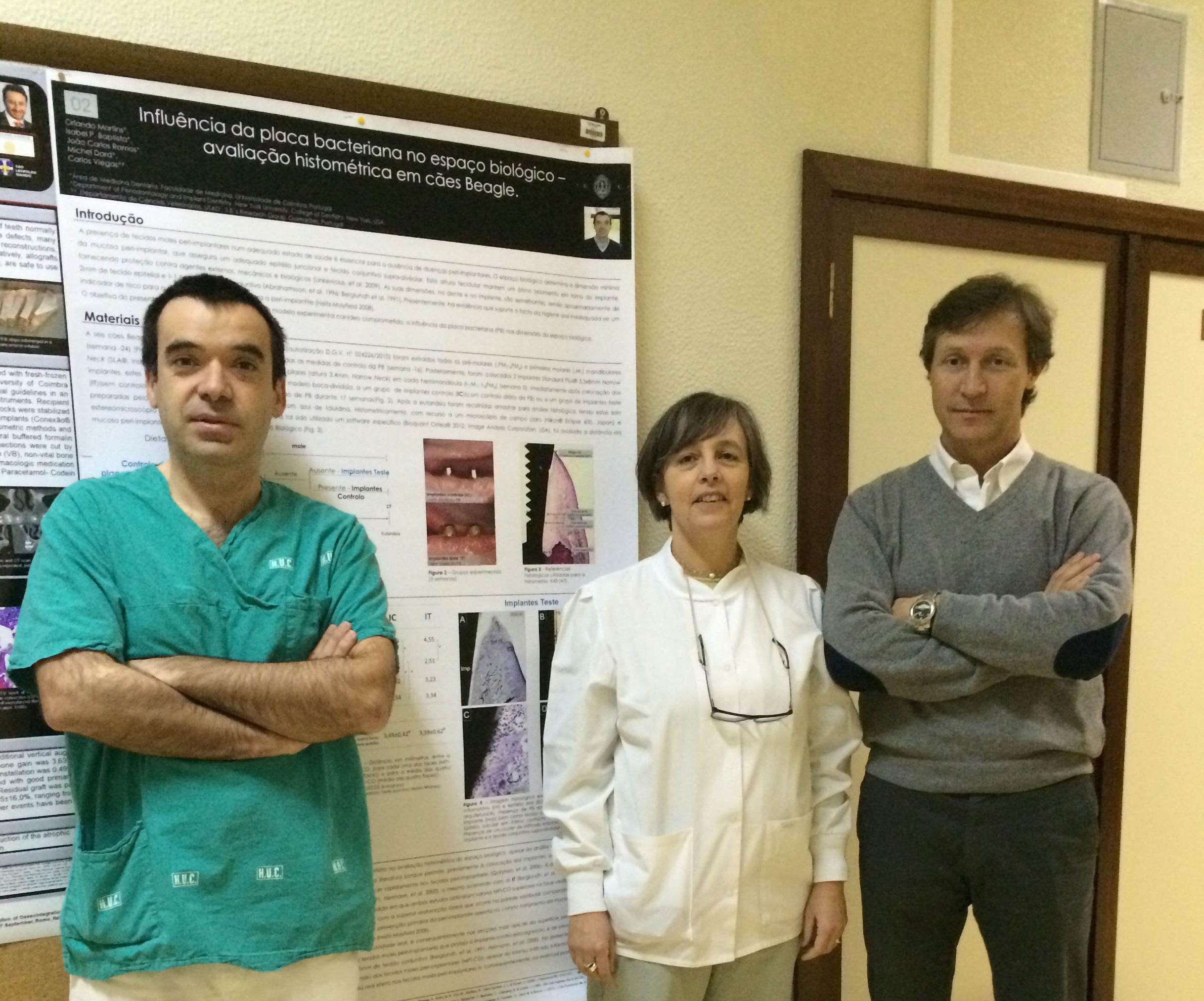 DOCENTES DE MEDICINA DENTÁRIA DA UNIVERSIDADE DE COIMBRA DISTINGUIDOS