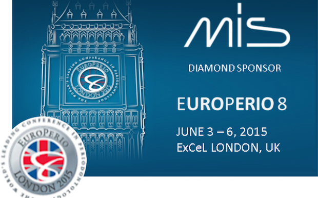 A MIS É DIAMOND SPONSOR DA EUROPERIO 8 - LONDRES